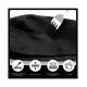 thumbnail image 5 of 6pzs Gorro De Cheff Gorro Para Cocina Estilo Turbante Unisex Negro, 5 of 5