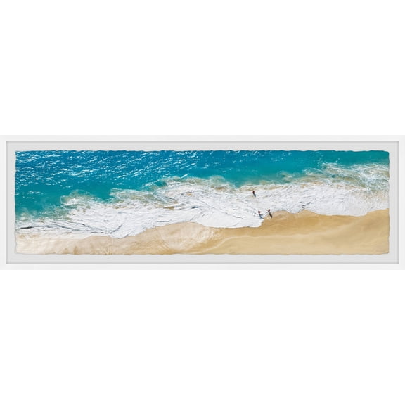 Marmont Hill Enjoy the Waves Framed Painting Print