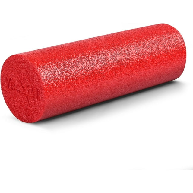 Medium Firm Round PE Foam Roller es for Pilates Yoga Stretching Balance & Core Exercises
