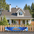 thumbnail image 5 of Decorative Design Happy Retirement Banner Gift Boxes Balloon Decoration Celebration Banner for Party Backdrop Photo Prop, 5 of 6