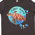 thumbnail image 4 of Inktastic Hilton Head Sea Turtle and Bubbles Boys or Girls Toddler T-Shirt, 4 of 5