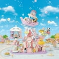 thumbnail image 4 of Calico Critters Baby Mermaid Castle, Dollhouse Playset with 3 Collectible Doll Figures, 4 of 6