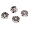 thumbnail image 4 of Replacement 12x6mm Wheel hub Rim 4x Gray :10 Slash RC, 4 of 7