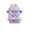 j109-Light Purple, variant on LIIPEE Solid Color Hooded Bathrobes For Girls Long Sleeve Cute Warm Robes Kids Autumn Winter Comfortable Everyday Homewear With Pockets,1-7 Years