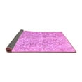 thumbnail image 2 of Ahgly Company Indoor Rectangle Abstract Purple Contemporary Area Rugs, 2' x 5', 2 of 4