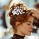 thumbnail image 3 of Pinzas para el pelo de novia con flores para boda, horquillas de perlas, accesorios para el pelo de novia, pinzas para el pelo de novia, accesorios para el pelo para mujeres y niñas, 3 of 8