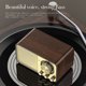 thumbnail image 2 of Reproductor de música Irfora JY-66 Altavoz inalámbrico BT5.0 de madera Retro Classic Soundbox Super Bass Subwoofer Radio FM Soporte TF U Disk AUX IN Reproducción de música Irfora Reproductor de música, 2 of 5