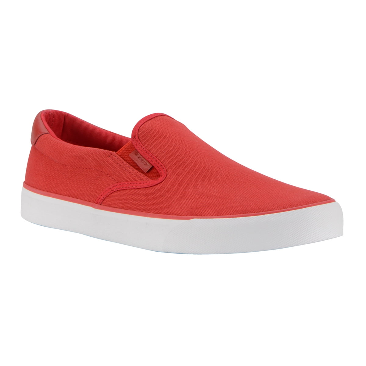 mens red slip on shoes