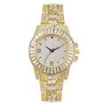 thumbnail image 1 of Trend Full of Stars Burst Luxury Diamond Set Digital Scale Time Ladies Watch Alloy Steel Strap Ladies Diamond Watch, 1 of 4