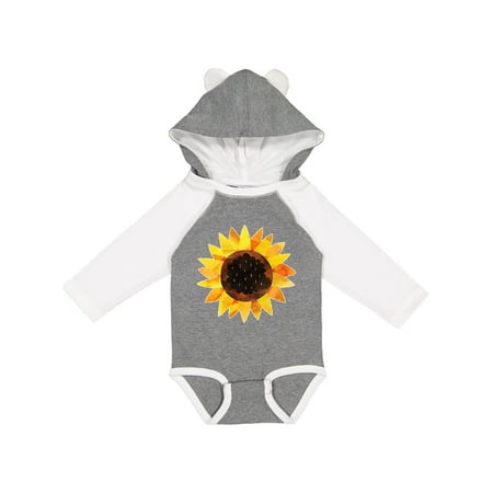

Inktastic Summer Sunflower Gift Baby Boy or Baby Girl Long Sleeve Bodysuit