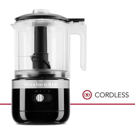 KitchenAid Variable-Speed Cordless Chopper - Onyx Black