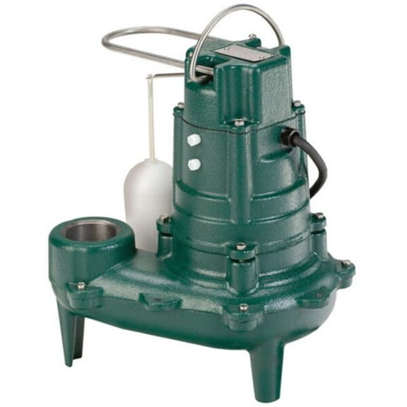Zoeller 267-0002 1/2 Hp Manual Submersible Sewage And Effluent Pump