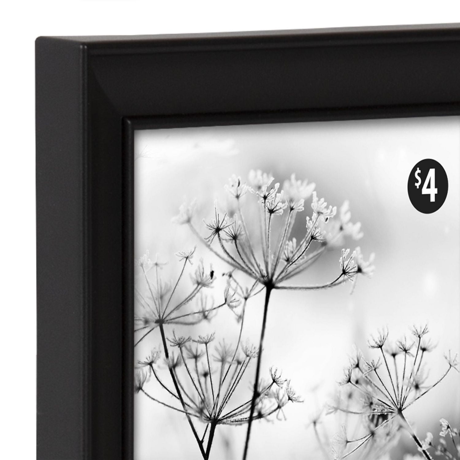 Cadre photo noir Nikolai 12,7 cm x 17,78 cm