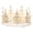 Golden, variant on EeaseCA Crown Cake Topper Decoration with Rhinestones and Pearls Vintage Style Royal Centerpiece Headband Crown for Party Wedding(Silver)