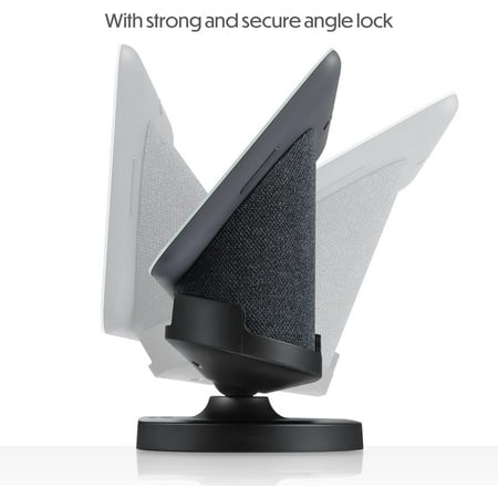 Wasserstein - Adjustable Stand for Google Nest Hub (2nd Gen) - Charcoal