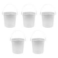 thumbnail image 5 of Myenne 5PCS Treat Bucket Transparent Round Sand Water Cube Bucket with Handle Painting Brush Washer for Home Outdoor School, 5 of 10
