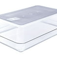 thumbnail image 3 of Carlisle 10202B07 19.4 Quart 12.5" x 20.75" x 6" Plastic StorPlus Polycarbonate Food Pan - Clear, 3 of 3
