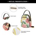 thumbnail image 4 of FORMRS Crossbody Bag for Women Quilted Travel Shoulder Cell Phone Purse with Chain Strap Handbag, Candy Grapefruit, 4 of 7