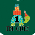 thumbnail image 4 of Inktastic First Birthday Turtle 1 Year Old Boys or Girls Baby Bib, 4 of 4
