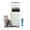 White, variant on Neakasa Kitty PooGuard Litter Disposal System, 9.2L Odor-Control Trash Can with Wider Opening, Gray
