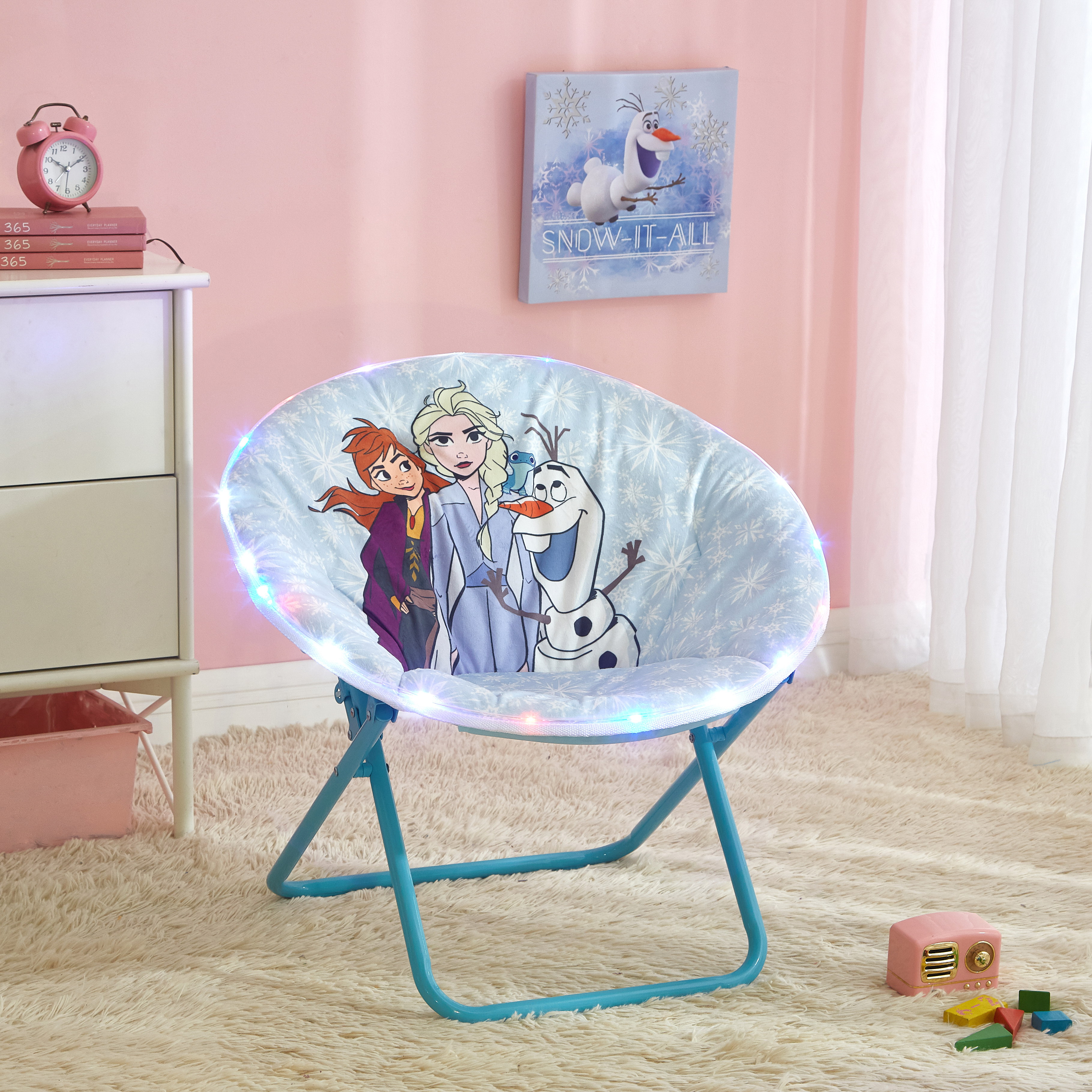 Light up clearance saucer chair