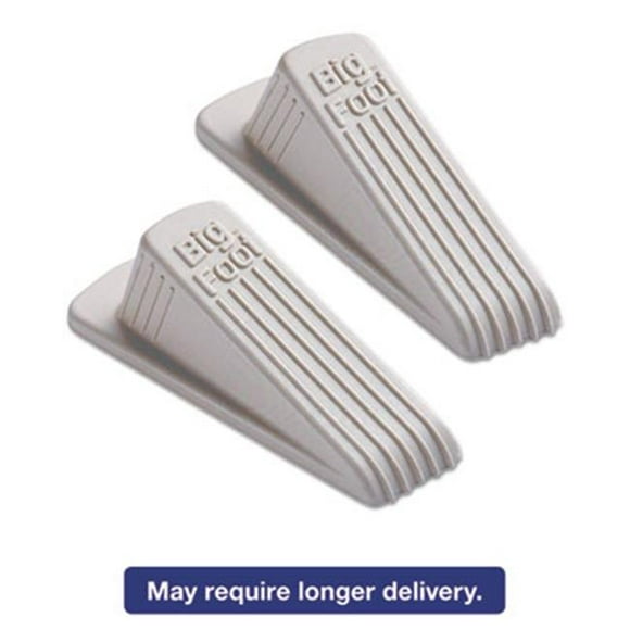 Master Caster MAS00975 Master Caster Big Foot Doorstop, Beige - Pack of 2