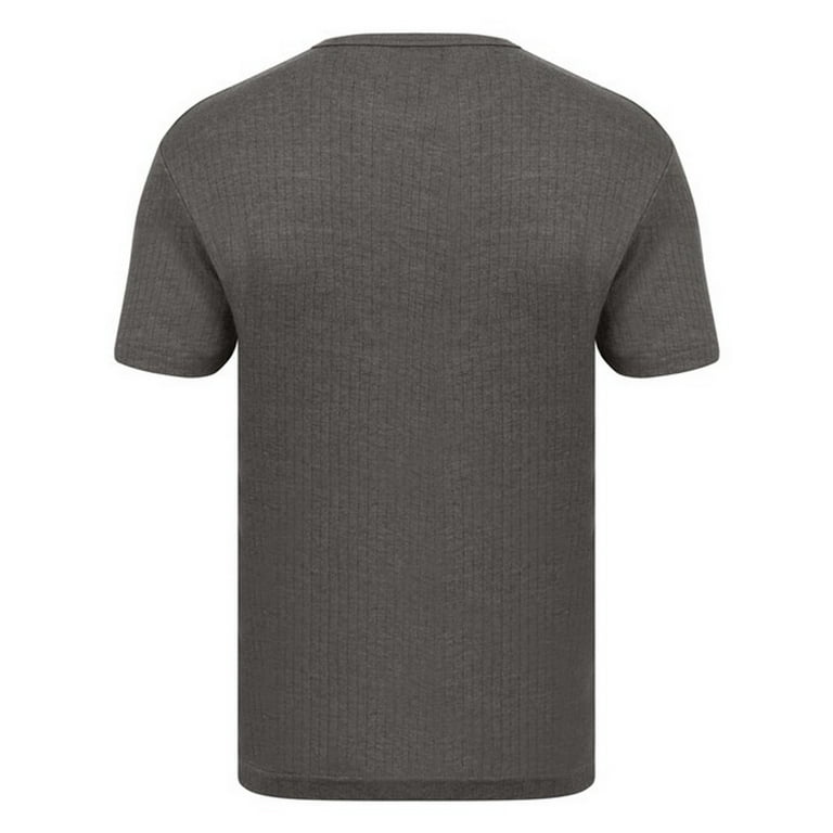 Absolute Apparel Mens Thermal Short Sleeve T-Shirt 