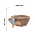 thumbnail image 2 of LSLJS Creative Resin Plants Pots Cute Squirrel Succulent Flower Pots Planter Desk Garden Room Pot Decor, Planting Basin, 2 of 2