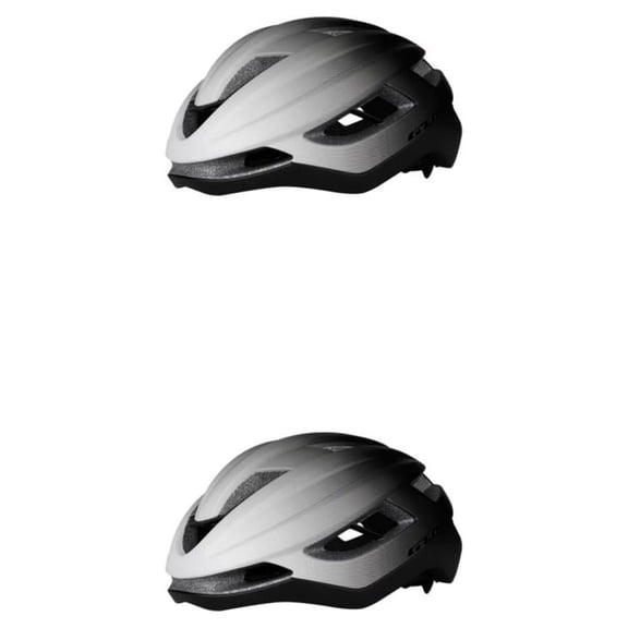 Casco de bicicleta Soidarity de seguridad a prueba de golpes Blanco-gris-negro 2piezas
