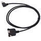 thumbnail image 5 of Cable de extensión USBB macho a USBB hembra Cable adaptador de ángulo recto de 90 grados con tornillo, 5 of 12