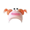 thumbnail image 2 of Funda para casco de esquí con diseño de trenzas brillantes, novedosa y cálida decoración para casco. naranja, 2 of 8