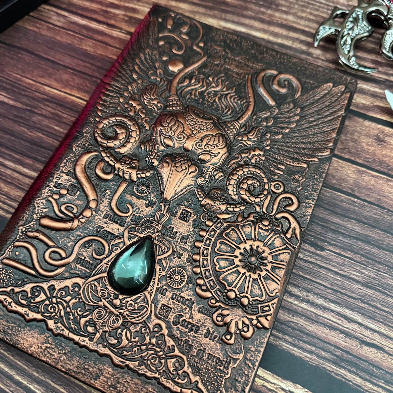 DND Notebook/Journal/Diary Embossed for Dungeons & Dragons/D&D,RPG Accessory for DMs and Players Nerdy Gift Men and Wome