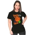 thumbnail image 4 of Popeye Cartoon Halloween Trick Treat Women's T Shirt Ladies Tee Brisco Brands S, 4 of 5