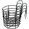 thumbnail image 5 of Dream Lifestyle Round Metal Hanging Railing Planters,Hanging Railing Planter Flower,Pot Holder Basket Iron Art Rack Fence Shelf Container for Balcony,Garden,Indoor and Outdoor 1PC, 5 of 8