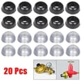 thumbnail image 5 of Ana Rubber Seals 20Pcs, Bull Nose Rubber BBQ Bottle Gas Seal Dome Shaped O Ring Gas LPG Regulator Transparent, 5 of 6