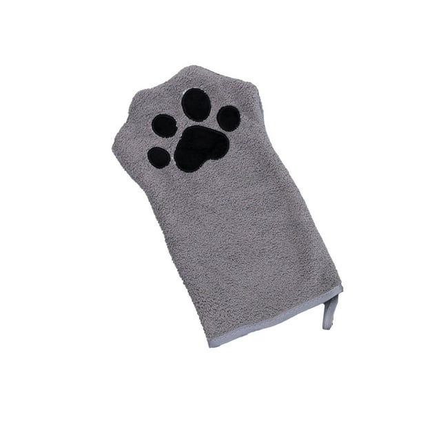 Bathing Brushes Bath Care for Absorbent Soft Coral Velvet Grooming Hand for Dogs Cats Drying and Cleaning Performance Versatile Indoor Use