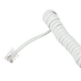 Uxcell Telephone Handset Cord, 4P4C 22.97 Feet Coiled Landline Phone