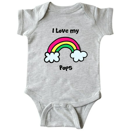 

Inktastic I Love my Pops Gift Baby Boy or Baby Girl Bodysuit