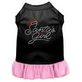thumbnail image 4 of Mirage Pet Santa's Girl Rhinestone Dog Dress Black Lg, 4 of 10