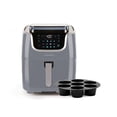 thumbnail image 1 of PowerXL Refurbished 7 qt Air Fryer, Slate - 3 Cooking Modes, 1 of 6