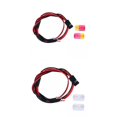 thumbnail image 1 of 2 Uds., Luz Trasera LED para Coche 1: 10, Compatible con per RC, Piezas de Repuesto para Coche yotijar Luz trasera del maletero del coche RC, 1 of 10