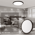 thumbnail image 5 of Lámparas De Techo 24w Lámparas Decorativas Techo Luz Blanca, 5 of 5
