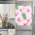 thumbnail image 6 of Coolnut Tropical Leaves Flamingos and Flowers Dishwasher Magnet Cover for The Front Door,Reusable Refrigerator Door Decor Magnet Sticker for Kitchen Home Decor 23" x 26", 6 of 6