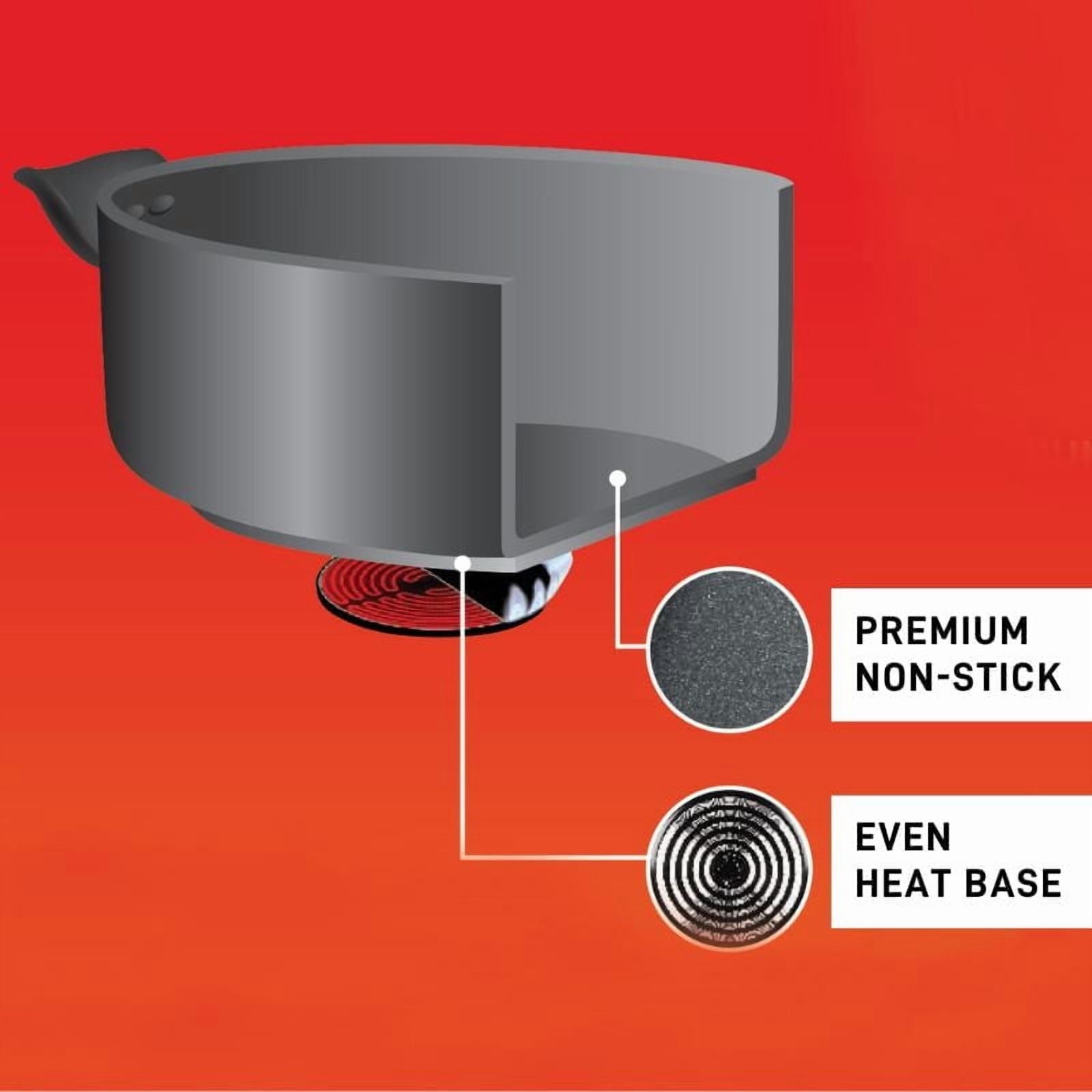 T-fal Expert Dutch Oven with Glass Lid 5Qt, Dutch Oven