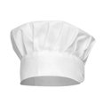 thumbnail image 2 of Gorro de chef con ajuste elástico, tamaño libre, gorro de tela para chef para mujeres, hombres, hoteles, universidades, escuelas, restaurantes, bares, 2 of 10