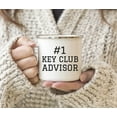 thumbnail image 3 of Koyal Wholesale Stainless Steel Campfire Coffee Mug, #1 Key Club Advisor, 1-Pack, 3 of 4