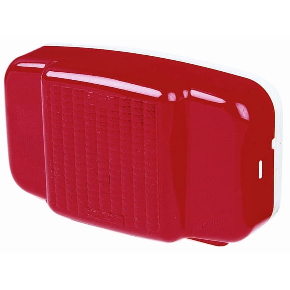 Peterson Mfg. Feu de Remorque V457 Feu Stop/tournant/queue; au Bord de la Route; Ampoule Incandescente; Arrondi; Lentille Rouge; 8-13/16 Pouces x 5-1/16 Pouces; Non Submersible