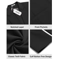 thumbnail image 4 of COOFANDY Mens Lightweight Dress Blazer Modern Regular Fitted Daily Sport Coats, 4 of 4