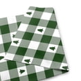 thumbnail image 3 of Sigee Green White Lumberjack Plaid Printed Flag12.5 * 18in Outdoor Yard Flags For Garden Decor, 3 of 9