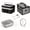 Black, variant on Portable Insulated Lunch Box, 8000mAh Battery, 60W Heating, 33.81oz Stainless Steel, Power Bank Function, Ideal for Travel, Car, Truck Drivers & Office
